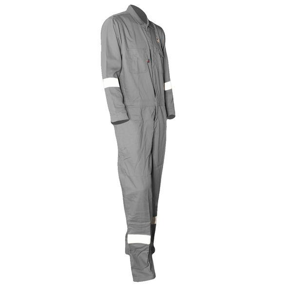 Magid Cbg65Dhlr Grey 88/12 Cotton/Nylon Fr Coverall (Mbi Logo),  CBG65DHLRT4XL